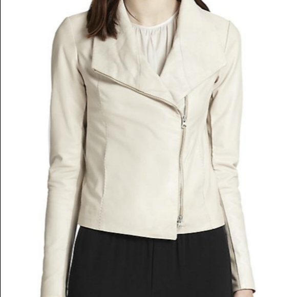 Vince leather jacket *blush colour* - Picture 2 of 16